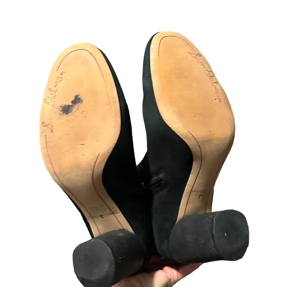 SAM EDELMAN Black & Brown CALF HAIR Leopard Print Comfortable Sandal-Size 11 - Picture 9 of 11